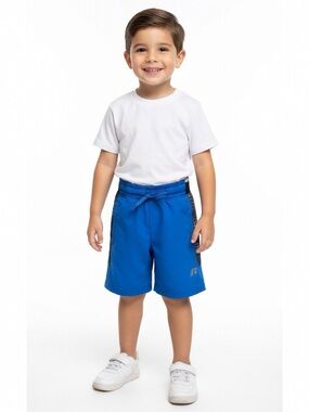 Boy's Blue Russell Athletic Shorts - Classic Active Wear